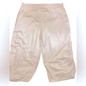 Mexx Nylon Long Short - 10 white nylon , Elastic waist , Tie bottoms